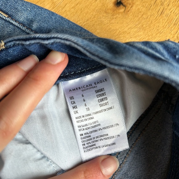 American Eagle Size 6 Curvy Hi-Rise Jegging - Picture 3 of 6